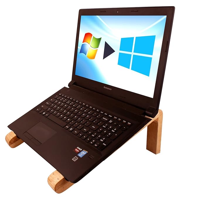 Wudore Wooden Laptop Elevation Stand for Ergonomic View and Access