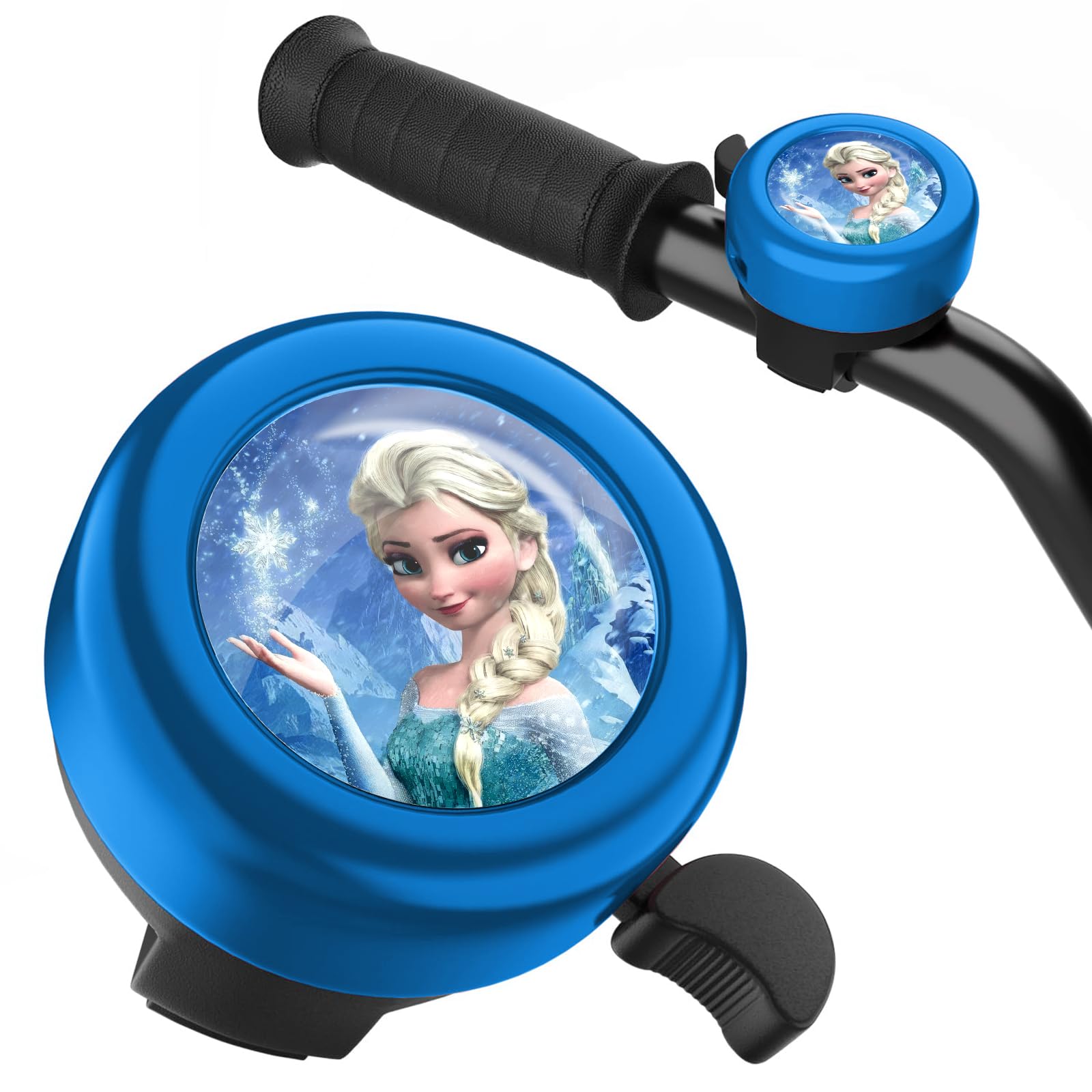 Bicycle Bike Bell for Kids - Cute Cartoon Bicycle Bell Aluminum Bike Bell with Loud Clear Sound - Universal Fit for Bikes and Scooters,Bike Accessories for Kids Girls Boys Adults