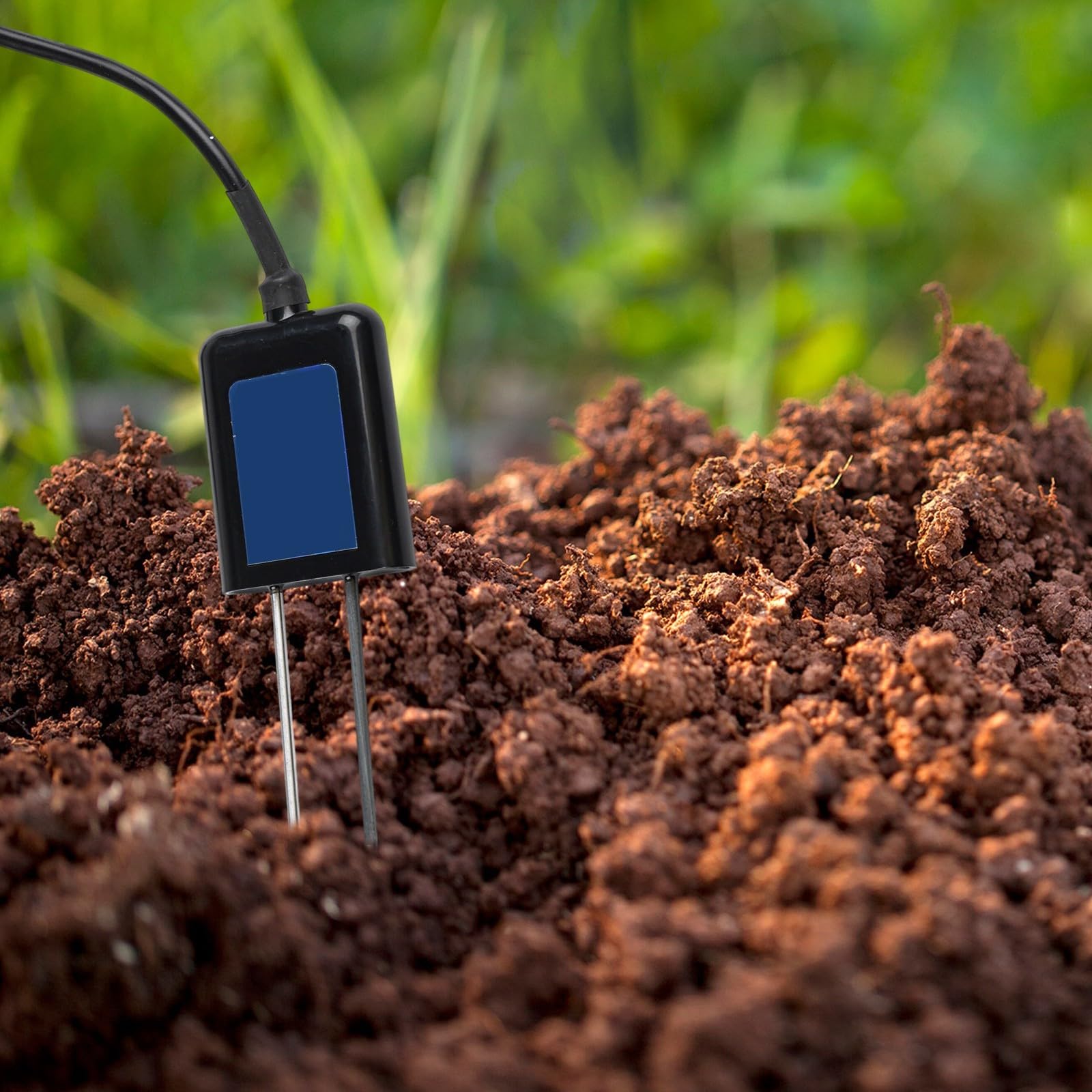 Sensor de humedad del suelo, para rs485 pH Temperatura Humedad Conductividad Sonda Detector para Agricultura Invernadero Jardín Riego (A)