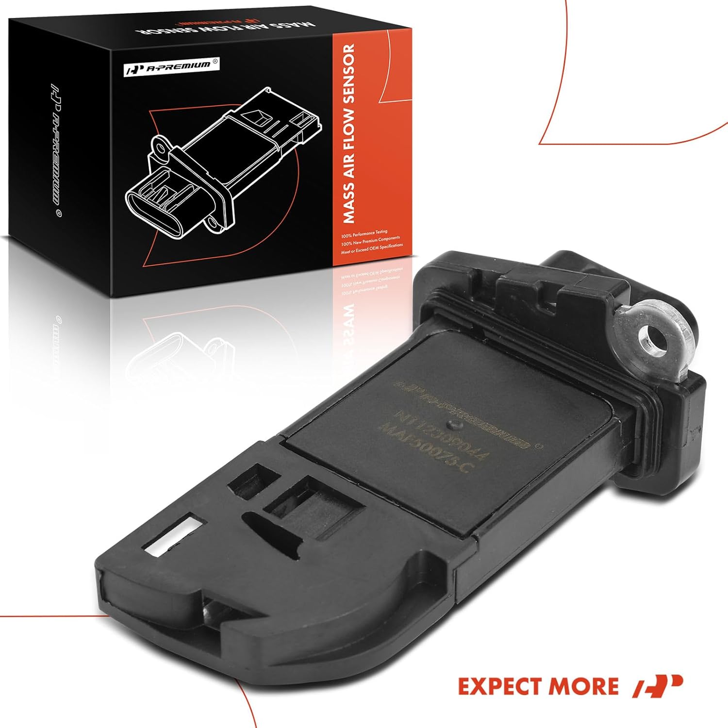 A-Premium Mass Air Flow Sensor Meter [5-Pins] Compatible with Audi A4 2009-2016, Q5 2011-2017, A5 2010-2014, A6 2012-2015, A3, Q3, allroad, Quattro Models