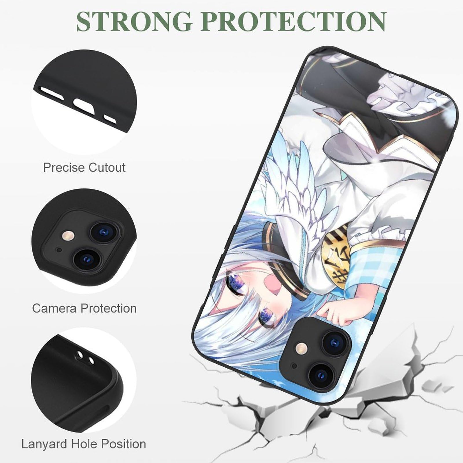 Amazon.co.jp: iPhone 11 ケース 可愛いアニメ柄 VTuber あまねかんた
