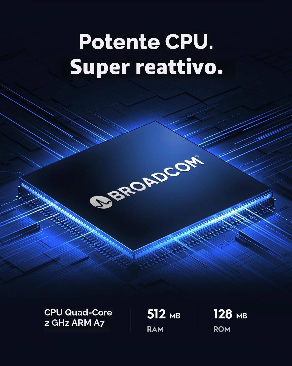 Router Cudy BE6500 WiFi 7 Dual Band Gigabit Gaming, 6500 Mbps, client e server VPN, compatibile con Cudy Mesh e APP, CPU Broadcom quad-core da 2 GHz, WR6500