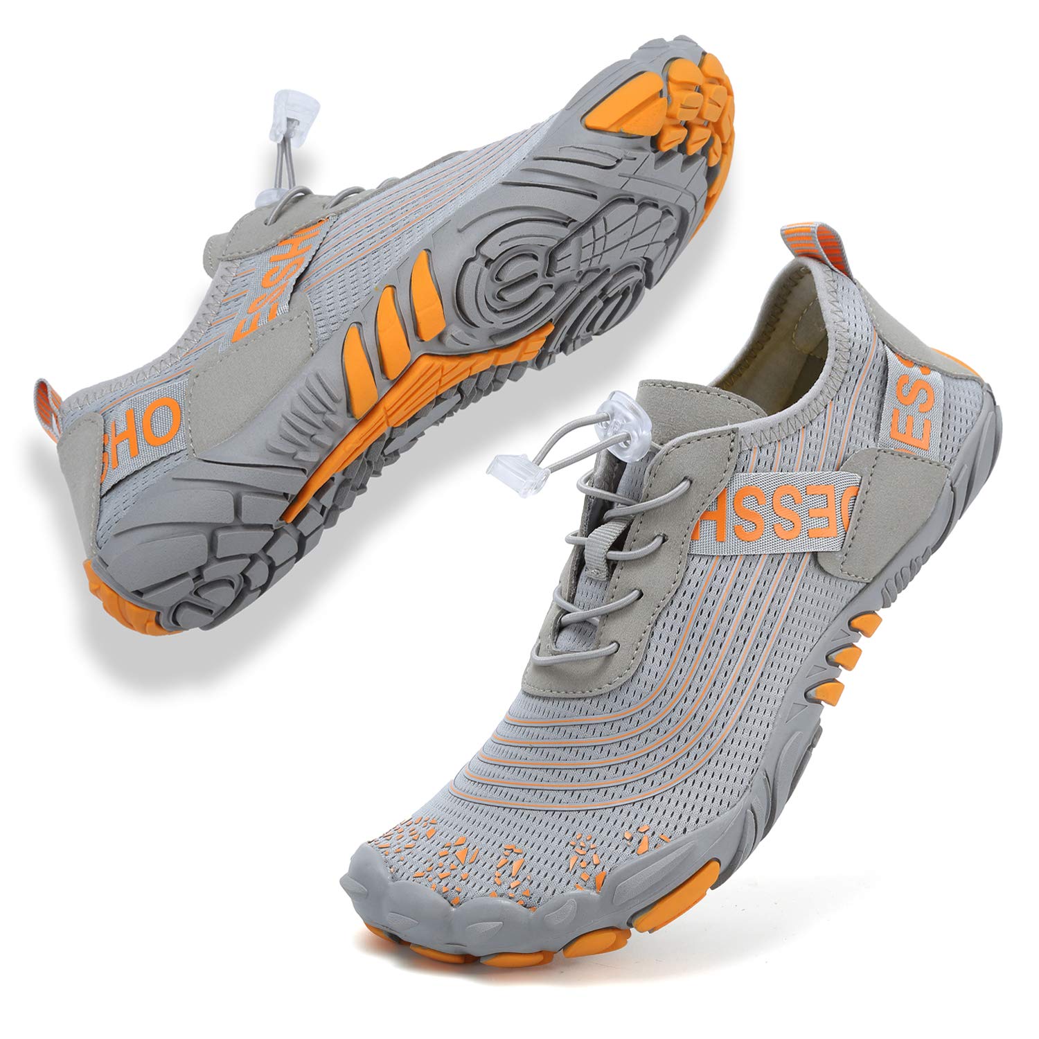 Topwolve Escarpines para Hombre Barefoot Secado Rápido Zapatos de Agua Respirable Antideslizante Zapatillas de Deportes Acuáticos Buceo Snorkel Surf Yoga