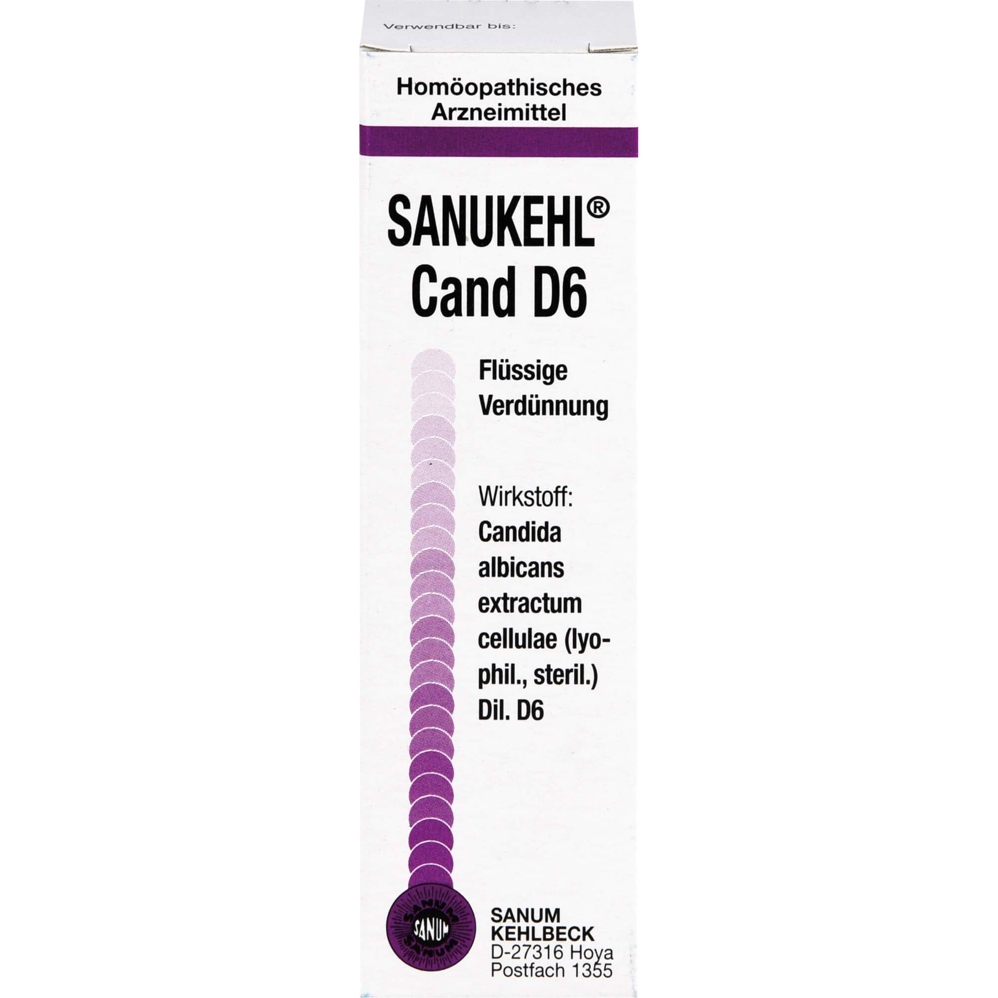Sanukehl Cand D 6 Tropfen