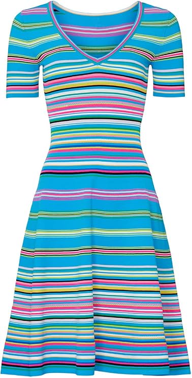 MILLY Women's Micro Stripe Dress