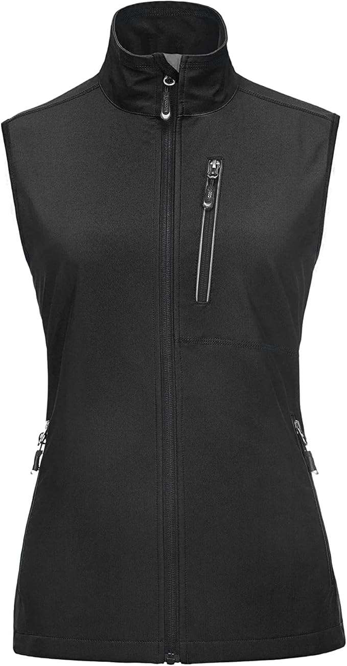33,000ft Women's Lightweight Running Vest Outerwear with Pockets
