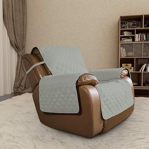 Miniatura 2 de Easy-Going - Funda para silla reclinable extragrande, reversible, resistente al agua, protector de muebles con correas elásticas, para mascotas y