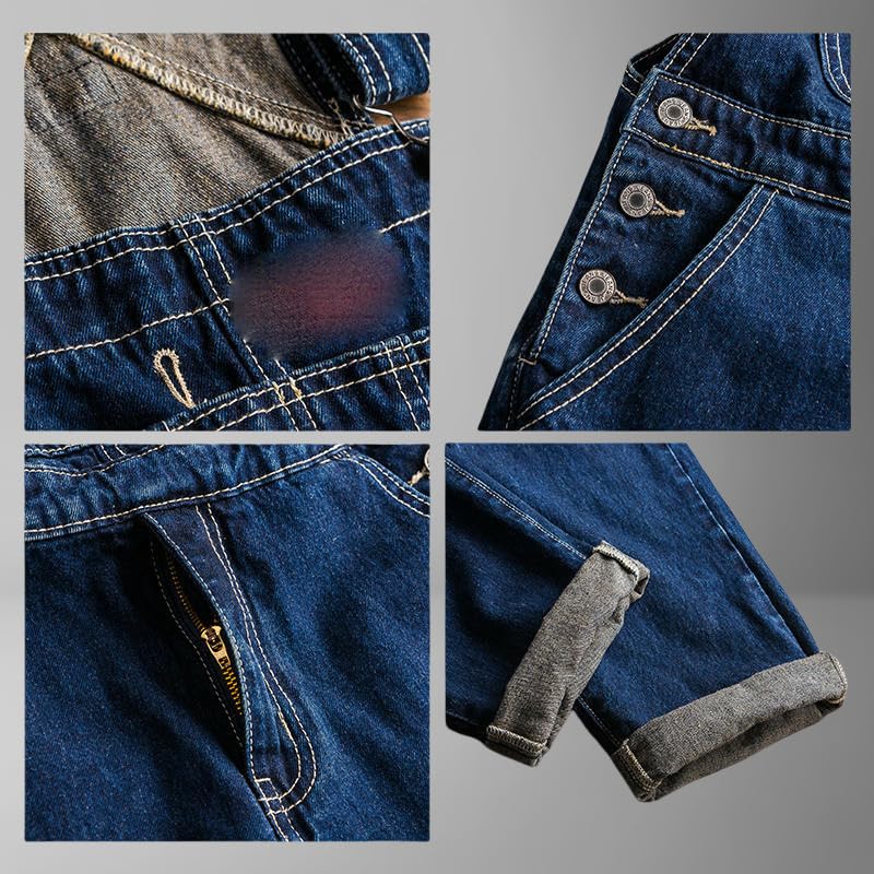 Combinaison longue en denim homme ample : dites adieu aux jeans serrés - 4