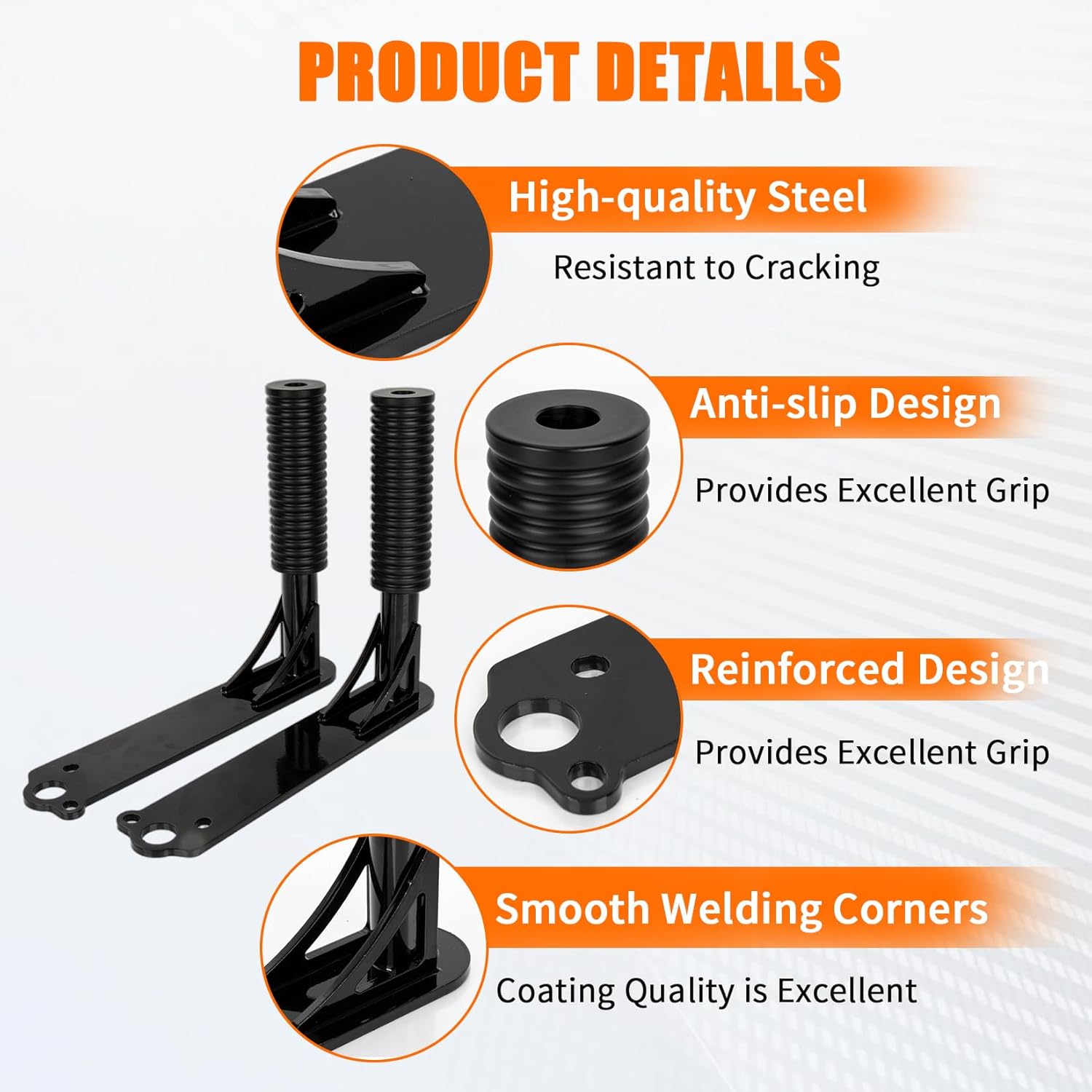 PSLER 2PCS Motorcycle Crash Bar - Fits for Indian Scout/Scout Bobber/Custom (2015-2024) Highway Engine Guard Protection System