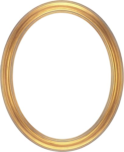 Stein Design Marcos ovalados Marcos ovalados acabados a mano con parte trasera abierta para lienzo, pinturas, artistas, exhibición de museos, fotos Stein Design Marcos ovalados Marcos ovalados acabados a mano con parte trasera abierta para lienzo, pinturas, artistas, exhibición de museos, fotos