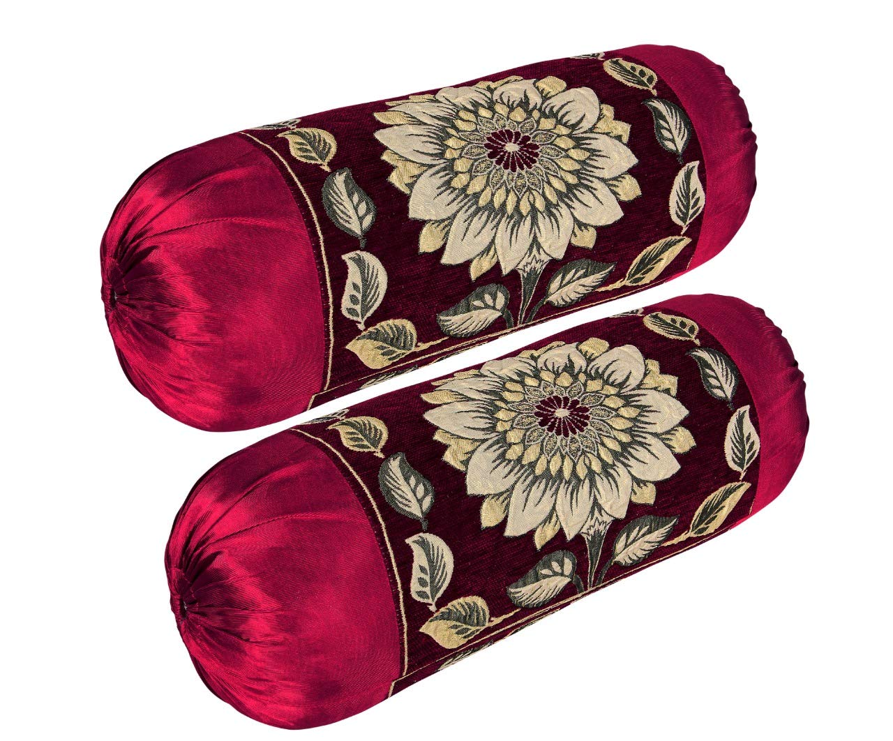 Buy HSR Collection Chenille Luxury Bolsters Covers (32 x 16 inches