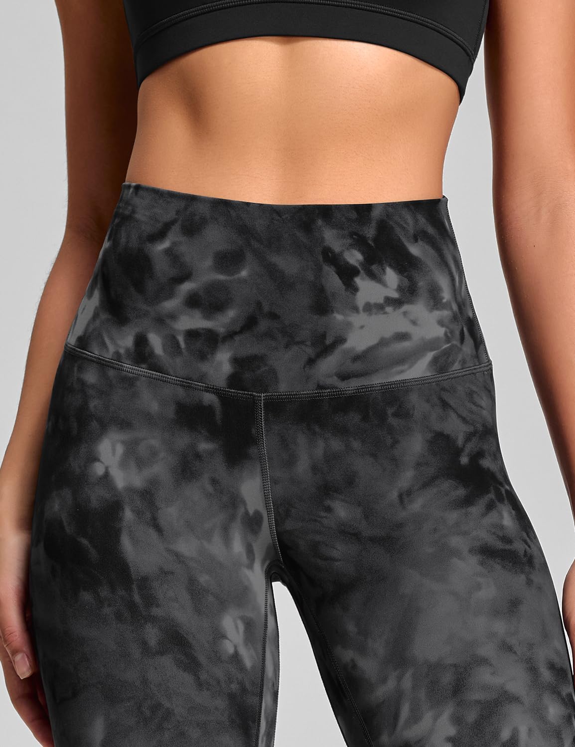 HeyNuts Yoga Pro Leggings 28'', Light to Medium Support, Buttery Soft Lounge Yoga Pants Full Length