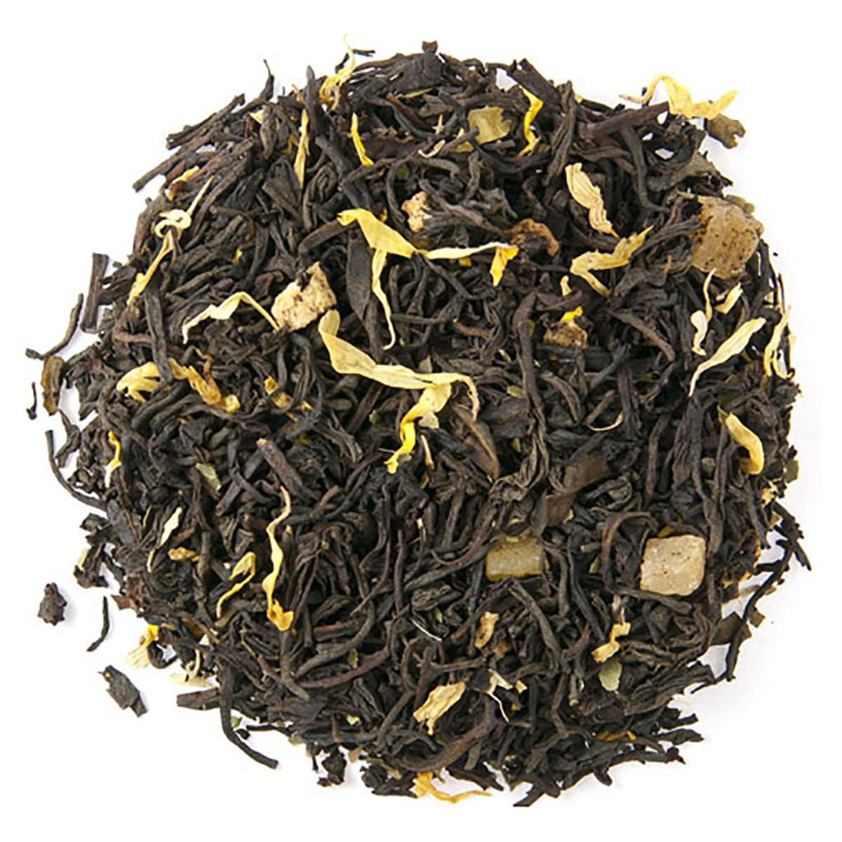 Mango Mist Black Tea - 16oz | Loose Leaf Pouches | Fruity & Tropical Ceylon Blend | Naturally Flavored | Great Hot or Iced | Ethical Tea Partnership Estate | Bulk Pack Refreshing Brew