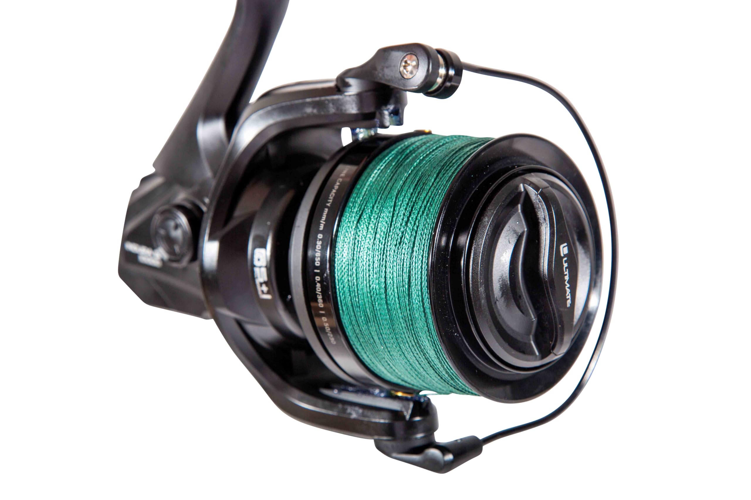 Moulinet Ultimate Indura Spod 10000 (avec Tresse 0.28mm) - Moulinet