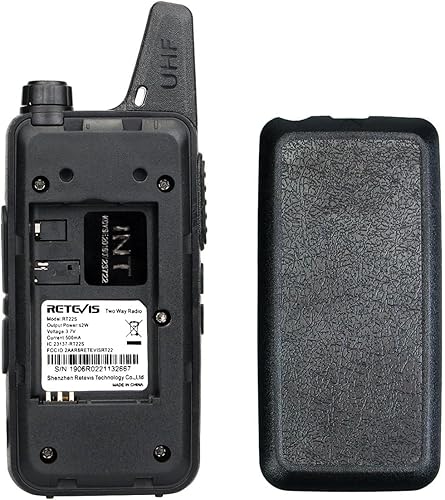 Miniatura 10 de Retevis RT22S Walkie Talkies para adultos, radios FRS portátiles bidireccionales (paquete de 10) con cargador de 10 vías, radio de mano de 2 vías
