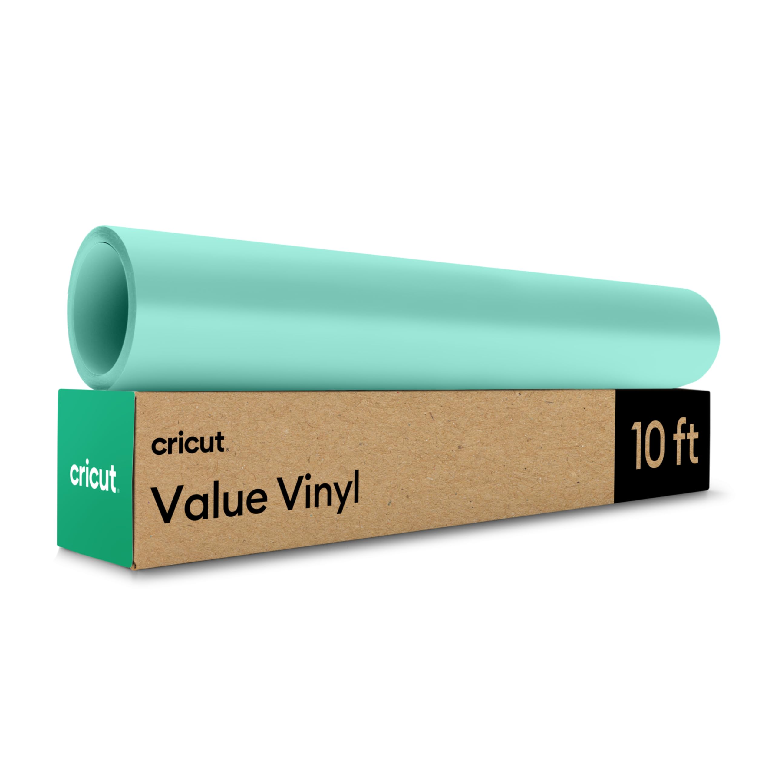 Cricut Value Permanent Vinyl, Matte Mint (12in x 10ft Roll)