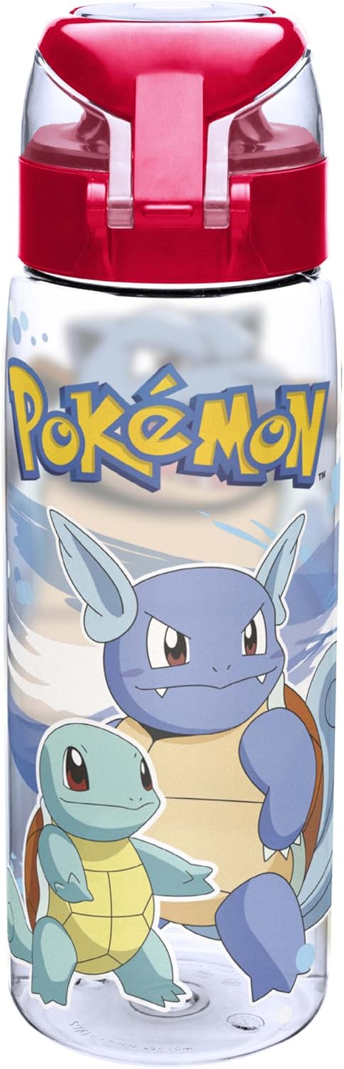 Zak Designs POKC-K950 Pokemon 25 oz. BPA-Free Wide Mouth Bottle, Squirtle