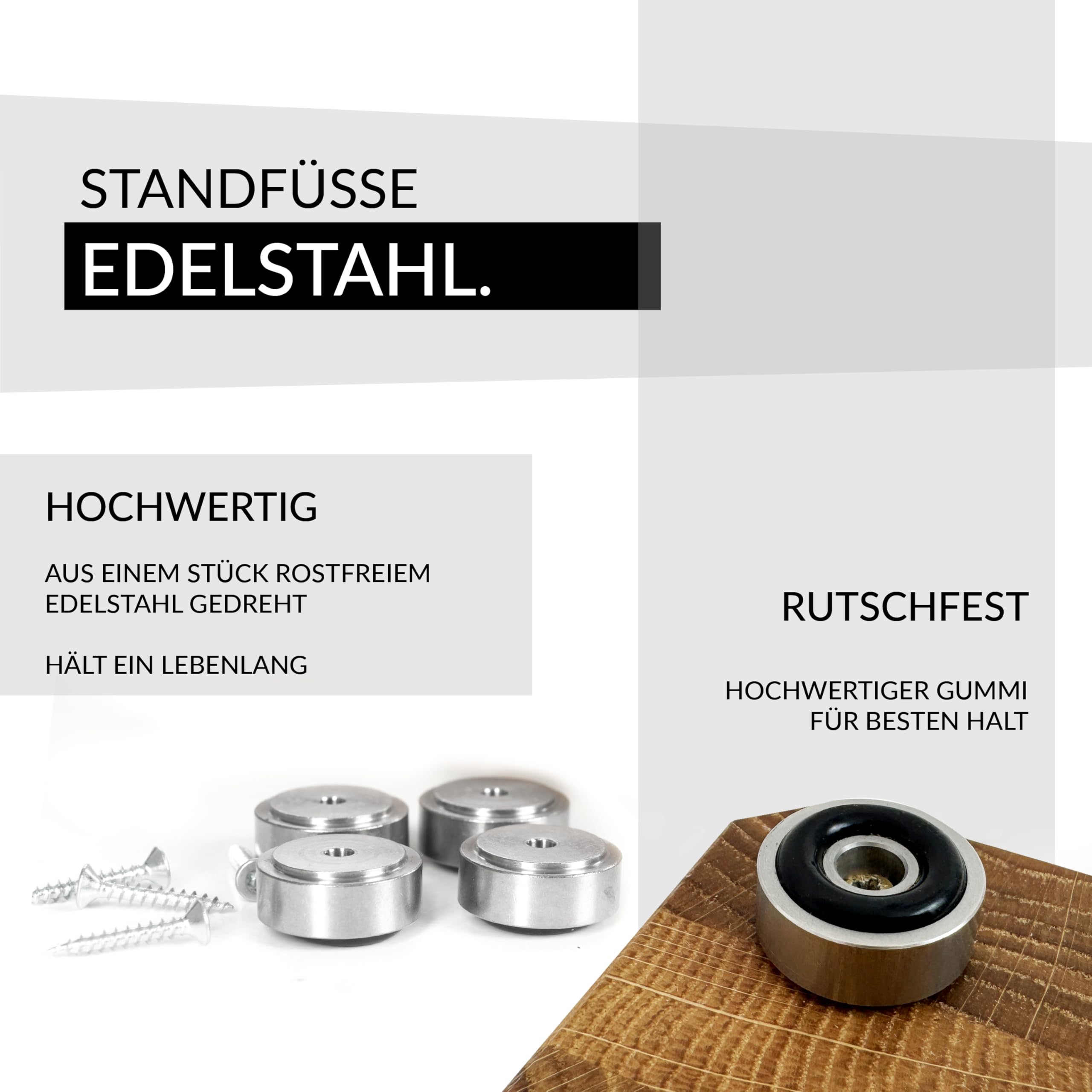 MADE IN GERMANY - KHYL® Das schräge Schneidebrett - Echtholz EICHE- 40x30x4 cm extra groß- Hirnholz Stirnholz - Extra dick, massiv – Hackbrett – Hackblock – Butcherblock