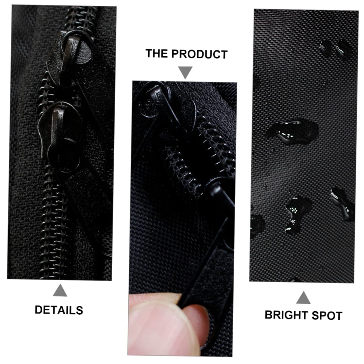 iplusmile 11 Kubikfuß Dachgepäcktasche Auto aus 600D Oxford Stoff mit Faltbarkeit für Reisen