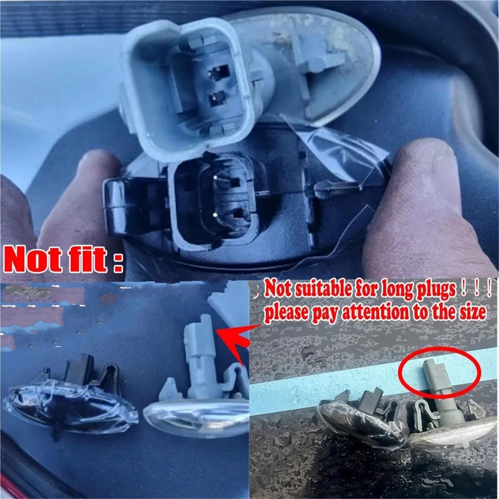 Genérico Luces intermitentes Para Citroën C3 C1 C2 Para Xsara