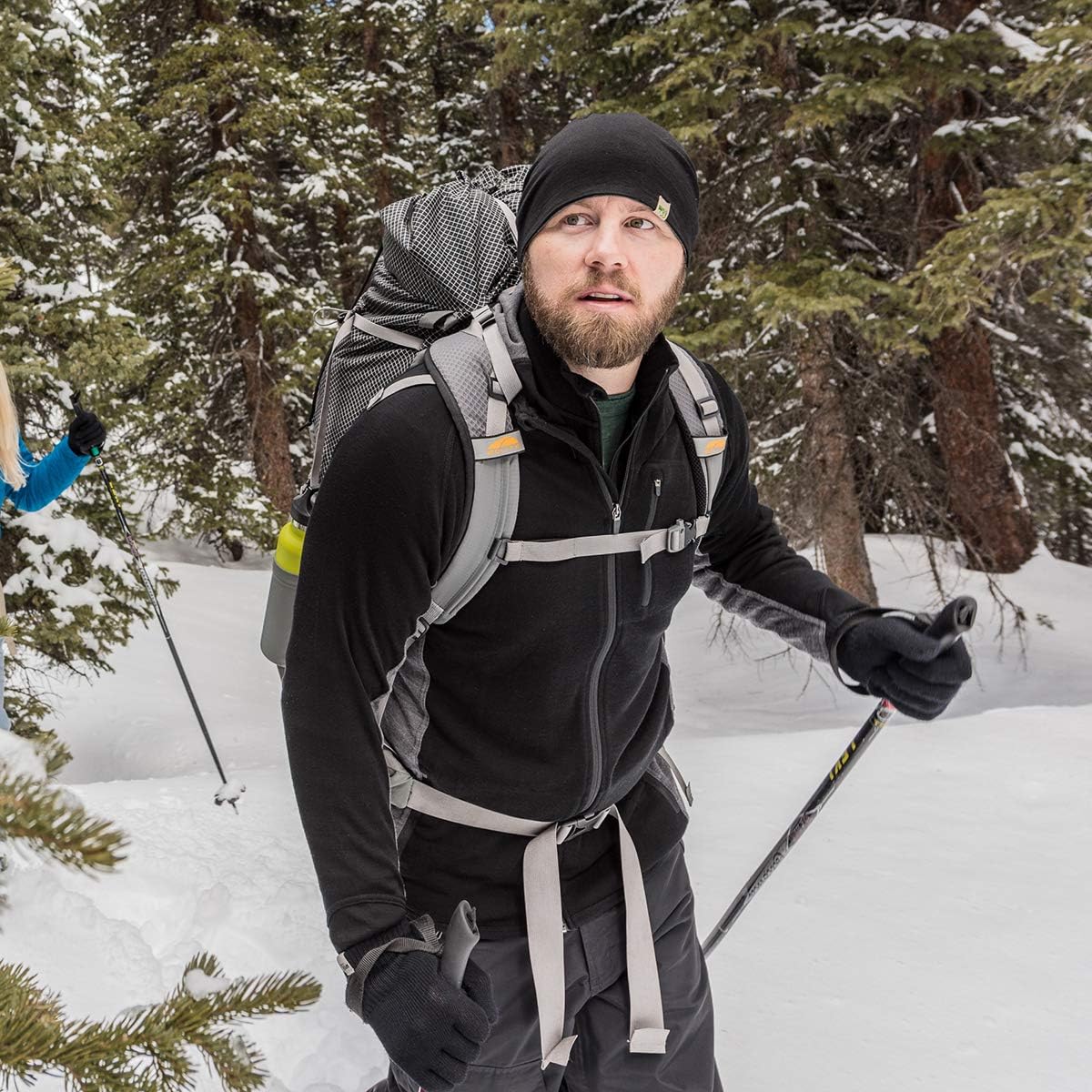 Minus33 Merino Wool Trailblazer Men's Full Zip Hoodie - No Itch Renewable Fabric - Image 9