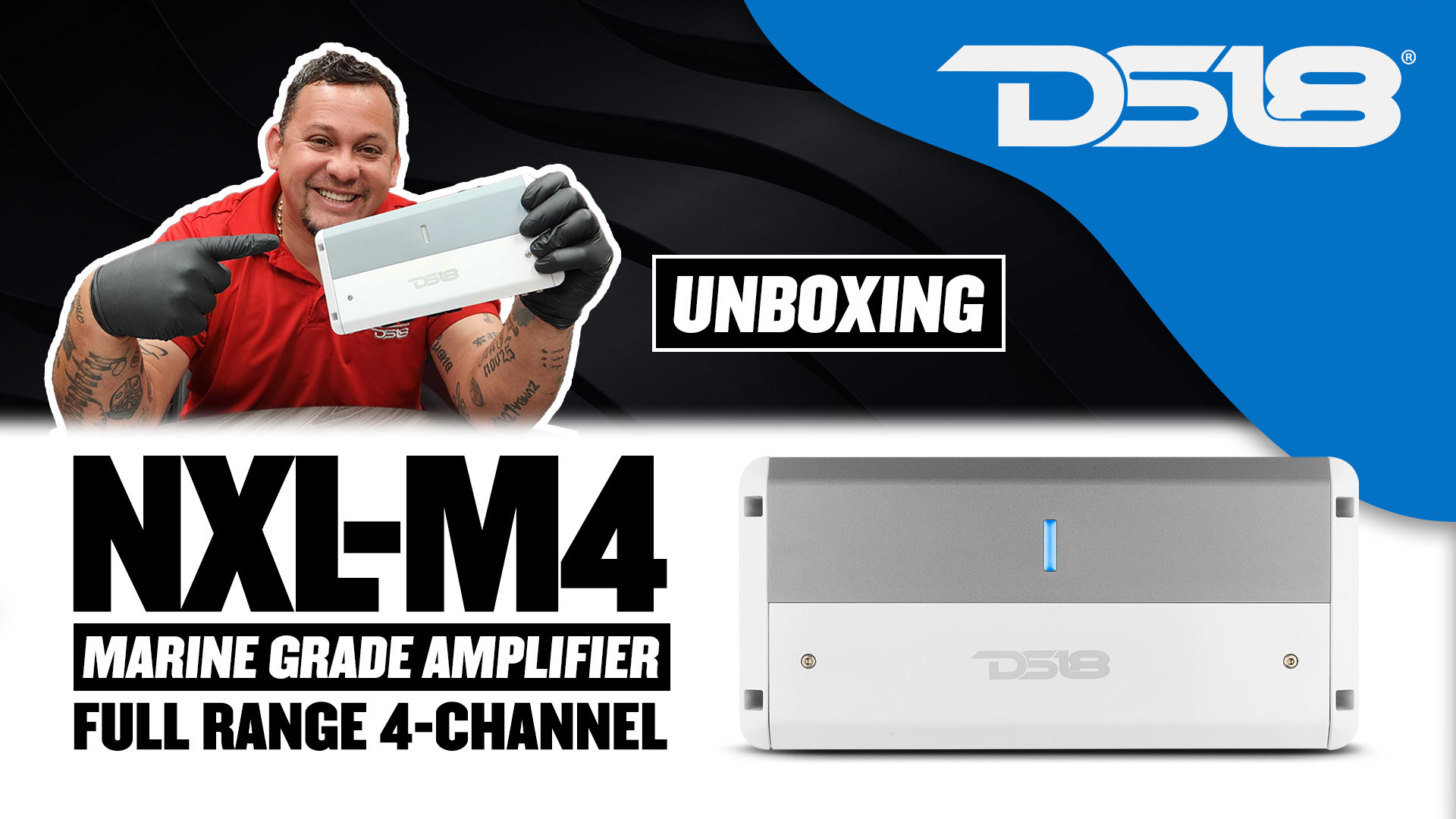 Amazon.com: DS18 NXL-M4 Marine Amplifier Full Range 4-Channel