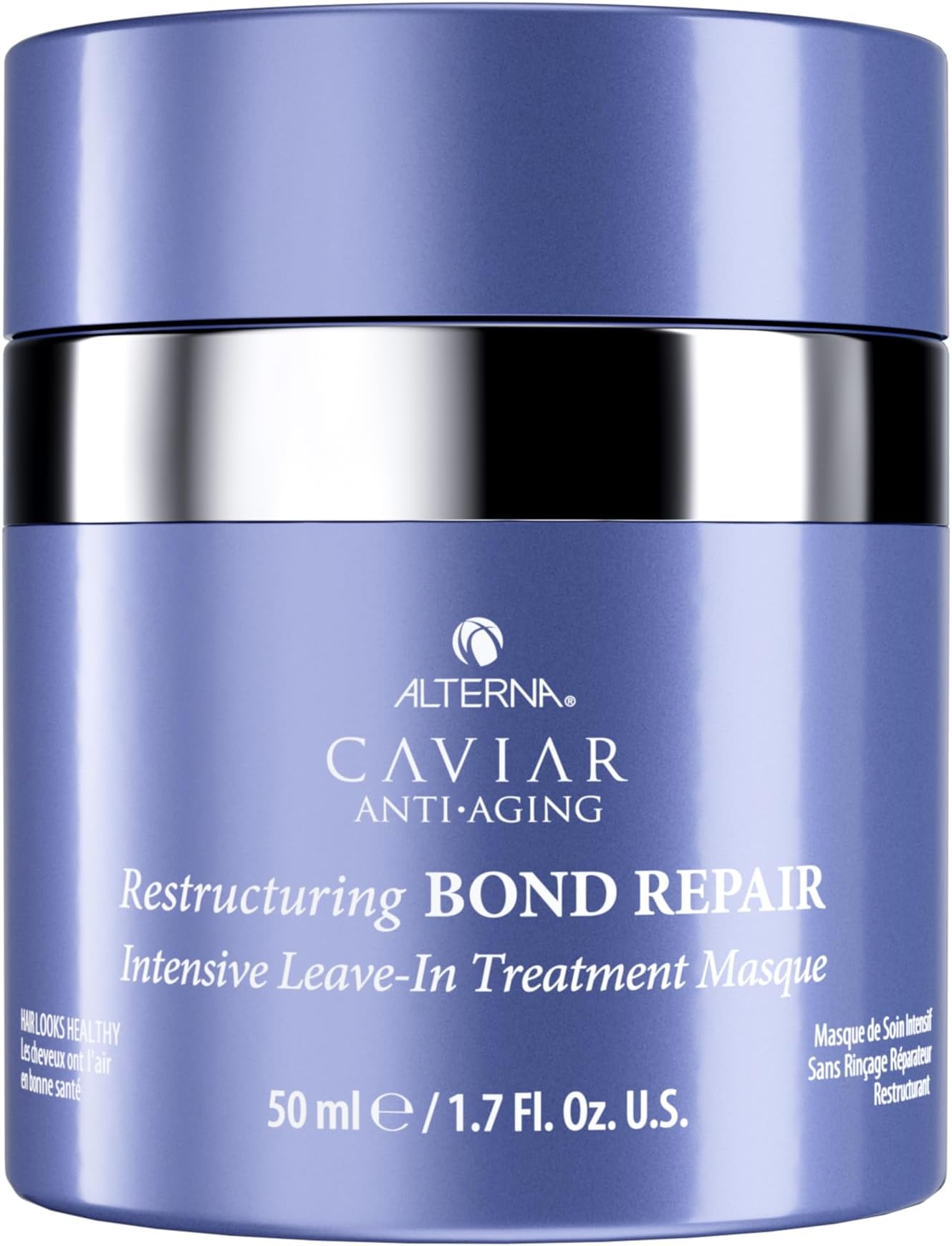 CAVIAR Anti-Aging Restructuring Bond Repair Intensive Leave-In Treatment Masque 1.7oz | Repairs, Strengthens and Protects Damaged Hair