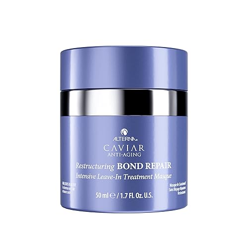 Alterna Cuidado del cabello CAVIAR Anti-Aging Reestructuring Bond Repair Máscara de tratamiento intensivo sin enjuague 1.7oz | Repara, fortalece y