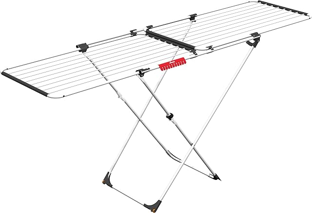 Vileda Doble Suszarka na Pranie, Biały, 60x130 cm