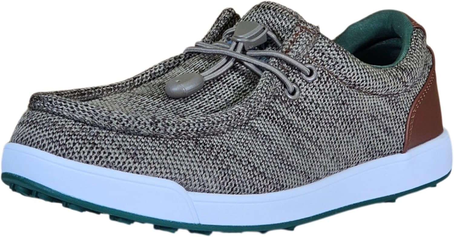 SKONI Men's Spikeless | Slip On | Lightweight | Golf Shoe