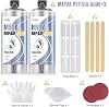 Pegamento para Metal - Epóxico de 2 Partes, Adhesivo de Soldadura de Alta Resistencia para Unir y Reparar Grietas y Fugas en Acero Inoxidable, Cerámica, Plástico, Aleaciones Metálicas - Relleno de Metal Líquido Súper, Resistente al Calor - 3.5oz 3