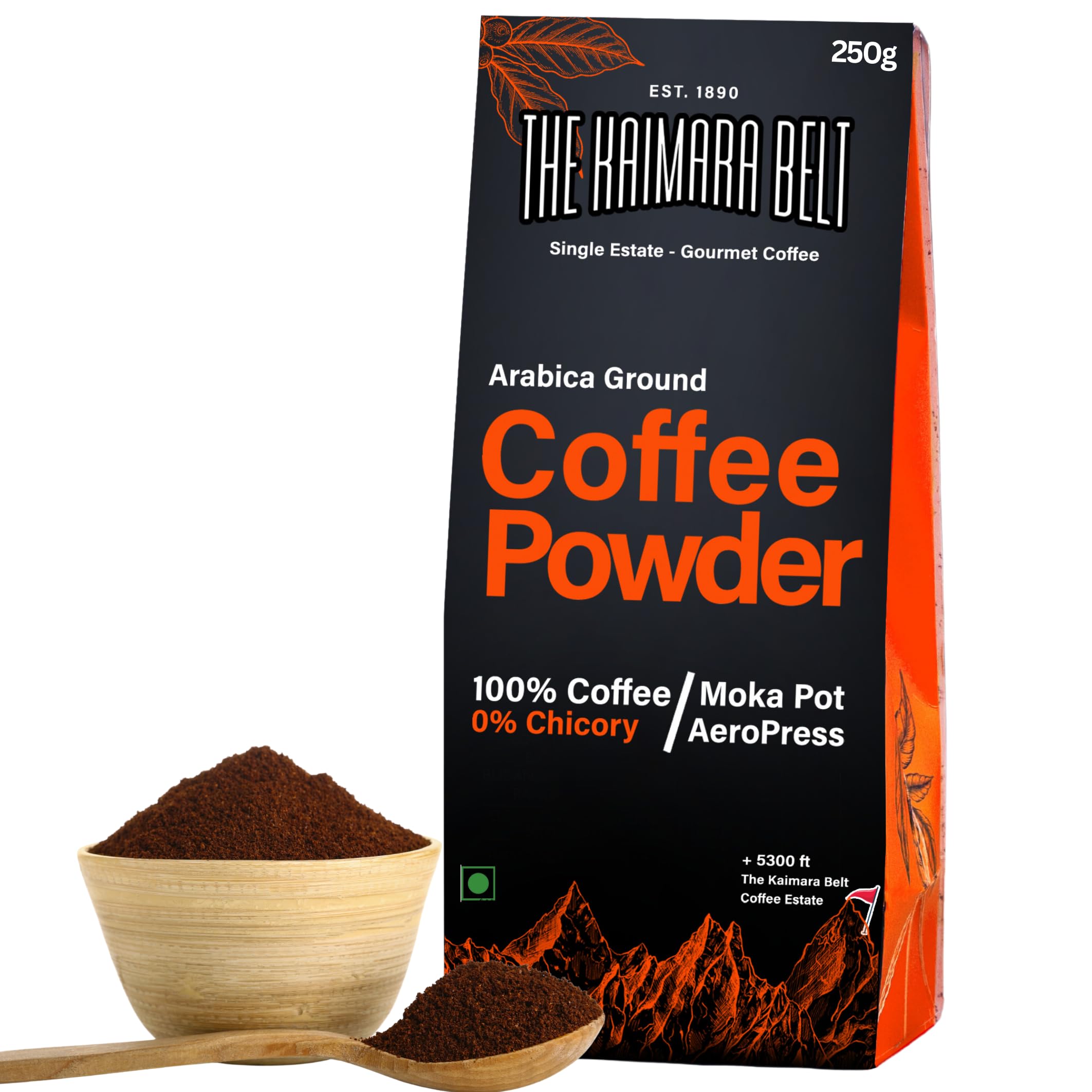 The Kaimara Belt Since-1890 Coffee Powder with Rich Aroma. 100% Coffee 100% Arabica Medium Roasted Ground Coffee Powder 250g Box (B08XNLHKPS) Amazon Price History, Amazon Price Tracker