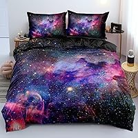 Vista 25 de Juego de funda de edredón de mármol azul real, tamaño Queen, fundas de edredón de lentejuelas doradas con 2 fundas de almohada, transpirable