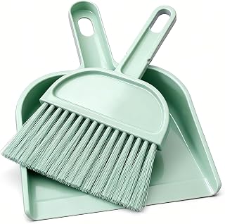 RYPET Mini Dustpan & Brush Set - Cage Cleaner for Guinea Pigs, Hamsters, Rabbits, Chinchillas, Hedgehogs & Small Pets (1 Pack)