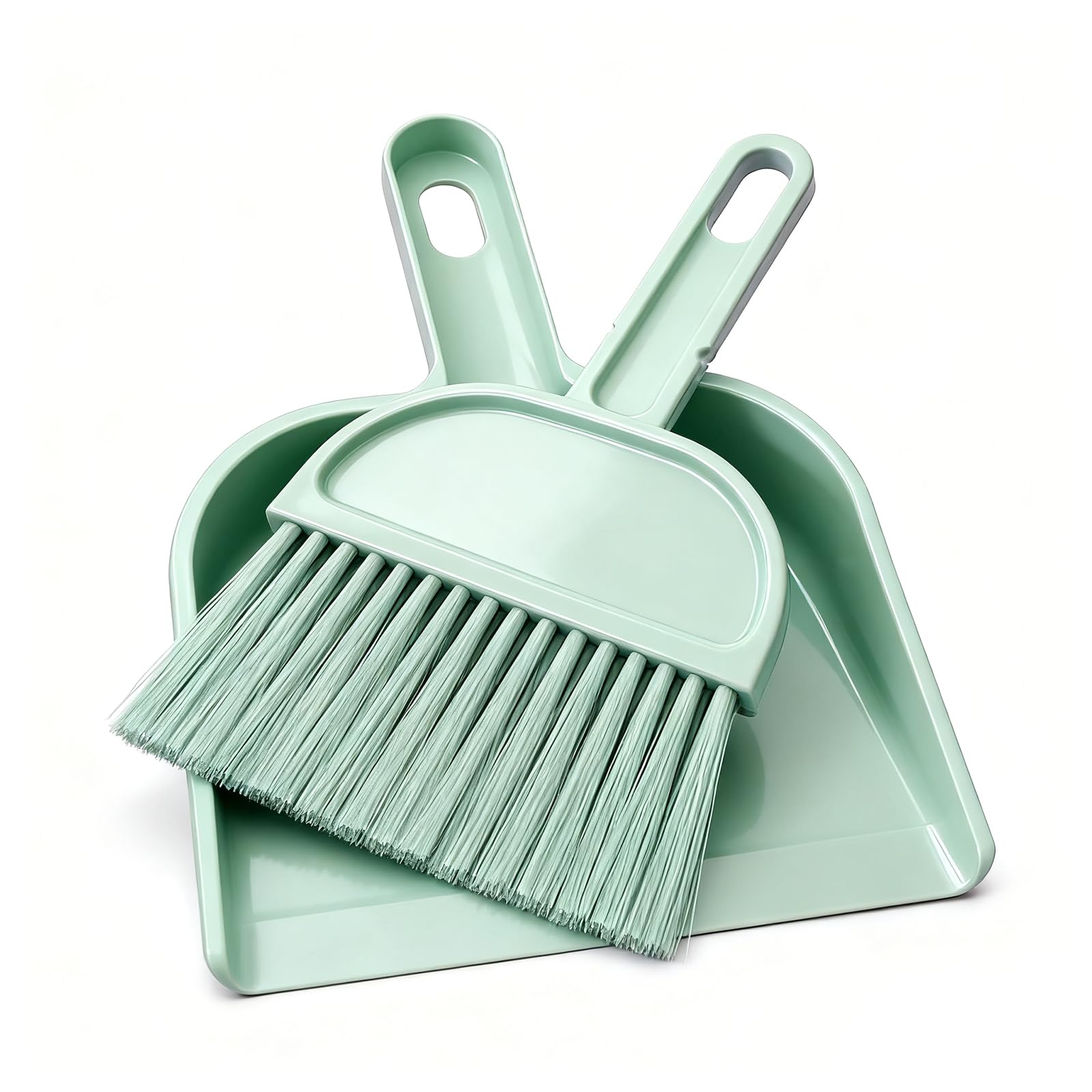 Rypet Cage Cleaner for Guinea Pigs, Hamsters, Chinchillas, Rabbits, Reptiles, Hedgehogs and Other Small Animals - Mini Dustpan and Brush Set Cleaning Tool for Animal Waste (1 Pack)