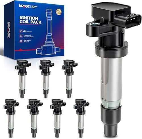 Miniatura 26 de KAX Bobina de encendido UF156 apta para Tacoma 1995 1996 1997 1998 1999 2000 2001 2002 2003 2004, 4Runner 1996-2002, Tundra 2000-2004, 1995-2004