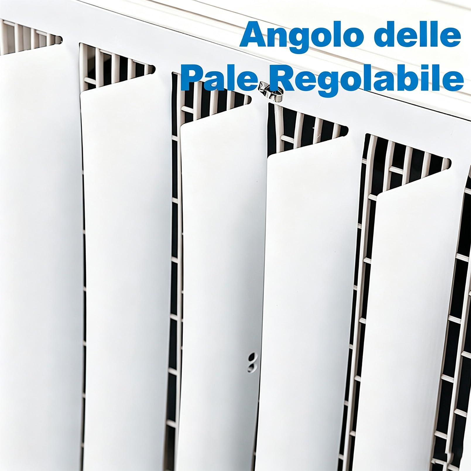 Deflettore per Unità Ac Esterna, Pompa di Calore/Copertura Protettiva del condensator, Deflettore del condizionatore d'aria, deflettori aria climatizzatore Rotondo/Quadrato, 58cm/23in