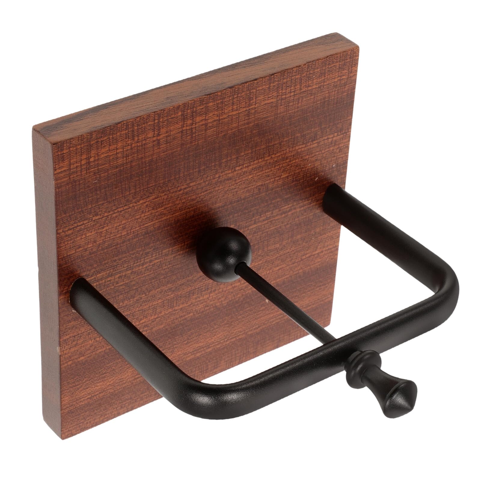 DOITOOL Servilletero Diseño Elegante de Mesa Vertical de Madera Negra Dispensador Moderno y Resistente y Construcción Firme para Restaurantes y Cafeterías