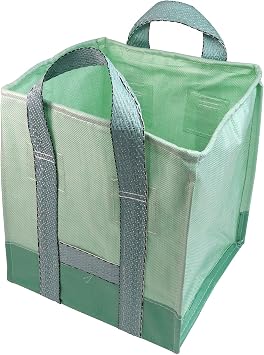 Senkichi Universal Foggo Bag, Freestanding, Large, 23.6 x 23.6 x 27.6 inches 60 x 60 x 70 cm, Approx. 5.5 gal 250 L, Includes Posts, Easy Standing, Double Bottom Sheet for Improved Durability