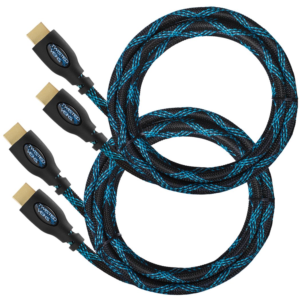 Cavo HDMI 4K da 4,6 m, confezione da 40 (20 confezioni da 2 confezioni), 20 adattatori ad angolo sinistro e 60 fascette in microfibra, cavi intrecciati da 5 metri, HDMI 2.0b 4K 60hz HDR