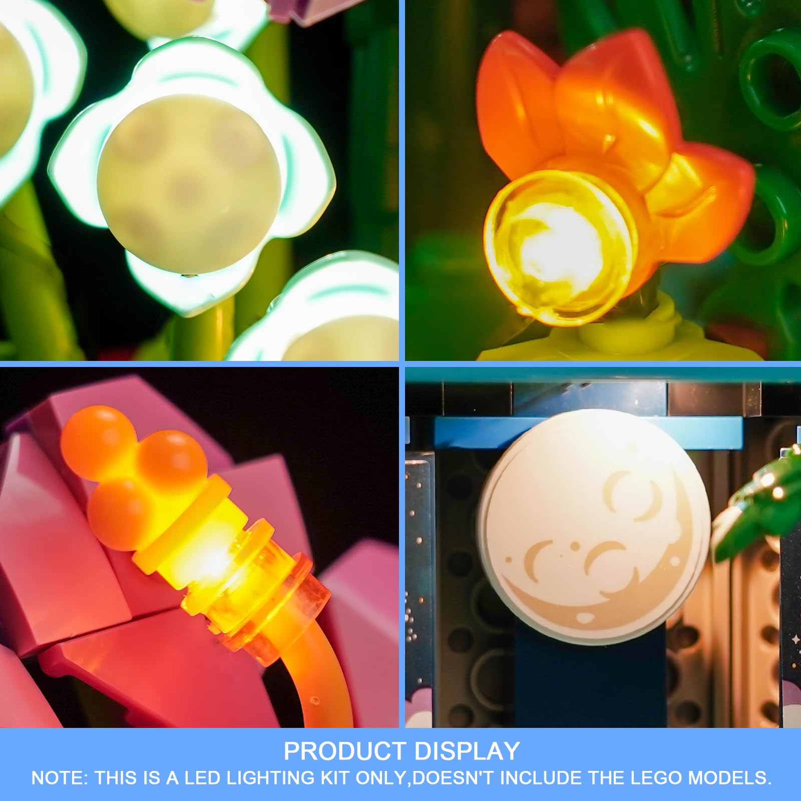 Light Kit for Lego Moana's Flowerpot, Lighting Set for Lego 43252 Moana's Flowerpot Set - Not Include Models, Just Light Kit - Image 4