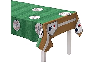 Amscan Rawlings Baseball MLB Plastic Table Cover