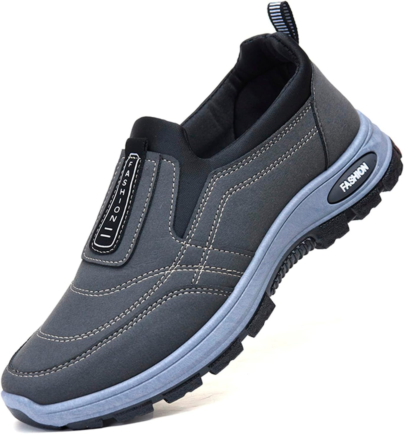Chaussures de sport pour hommes hommes orthopédiques moto trail randonnée femmes extérieur portable mode chaussures d&rsquo;été sans lacets chaussures hommes confortable marche basket-ball