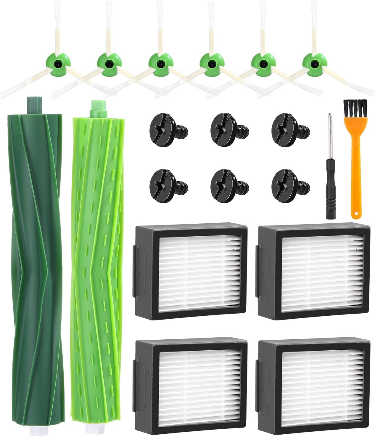 PolkaHome® 27-delige Vervangingsset geschikt voor iRobot Roomba e5 e6