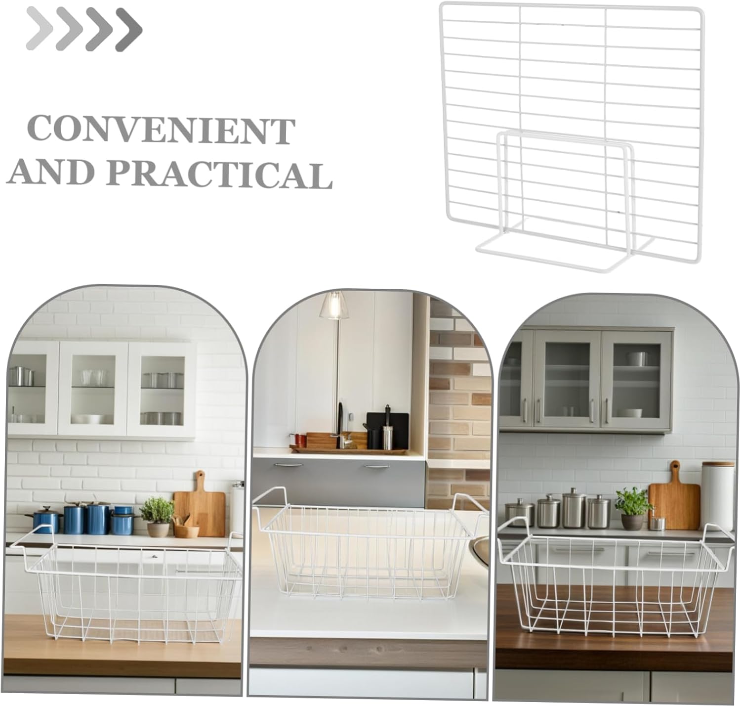 Zerodeko 2pcs Refrigerator Dividers Freezer Separator Mesh Divider for Fridge Storage Partition Board