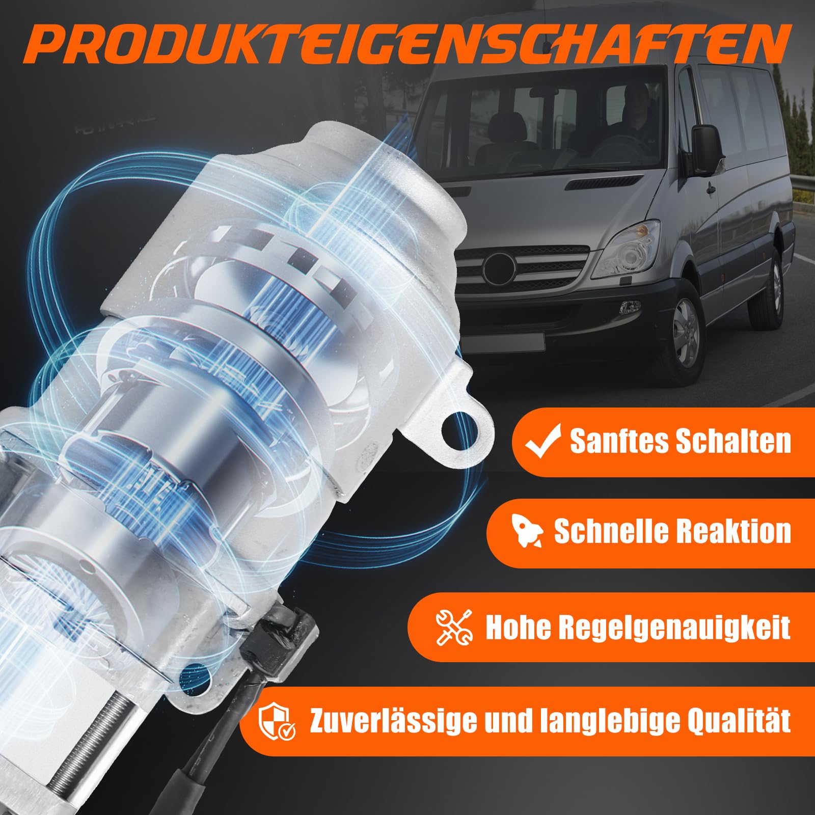Kupplung Hydraulikpumpe AMT-Hydraulikpumpe kompatibal mit Mercedes-Benz Sprinter 2-T B901 B902 Kompatibel mit VW Crafter 2.5 TDI,2000-2013,#2095530201