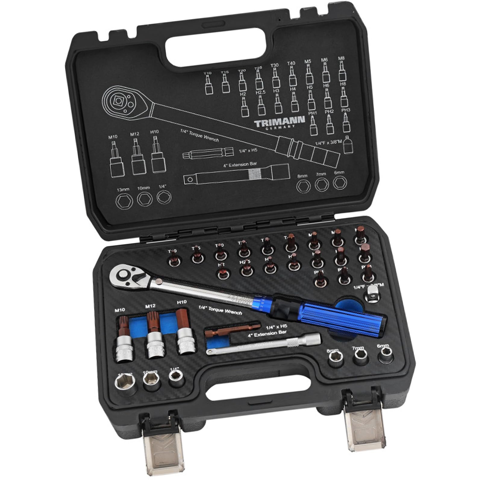 Tsophreniq Multifunctional Wrench Spanner Set Offering High Control For Everyday Bicycles And Motorcycle Maintenance Torques Wrench Heads