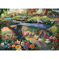 Schmidt, Thomas Kinkade: Disney Alice in Wonderland Puzzle - 1000pc