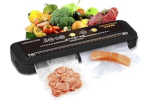 2023 Updated Vacuum Sealer Machine, MEGAWISE Food Sealer w/Starter Kit