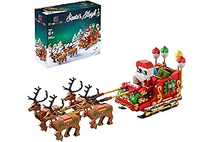 Santa's Sleigh Toy Building Set: A Magical Christmas Adventure